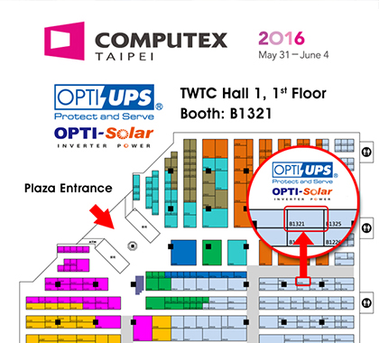 OPTI introducing new products at 2016 Computex