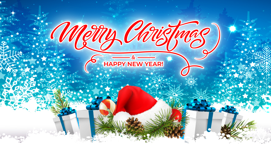 Merry Christmas and a Happy New Year 2026!